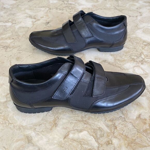 NWT GEOX Respira  Symbol Man Leather Sneaker Shoes - Picture 4 of 11